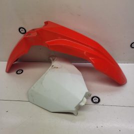 garde boue avant plaque numero honda 450 crf 2018