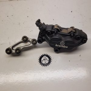 etrier avant brembo 300 avec patte de déport husqvarna 610 1999