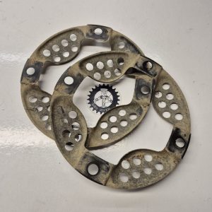 couvercle flasque roue avant kawasaki 250 ksf 2004