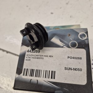 bouchon carter huile 24mm  ktm husqvarna noir